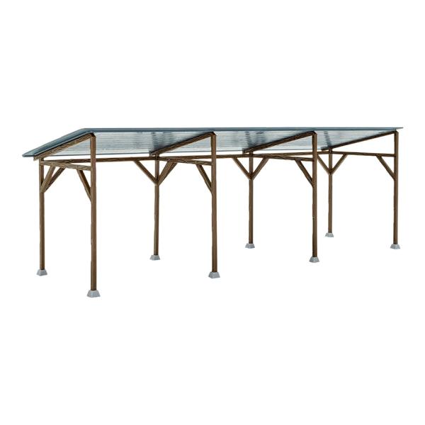 Wooden Carport 木製カーポート Plastic Model Kit / Kibri 1...