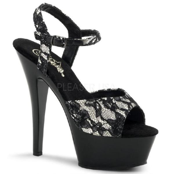 KISS-209LC 6インチ(約15cm) ハイヒール　　ピンヒール ミュール厚底サンダル /Pl...