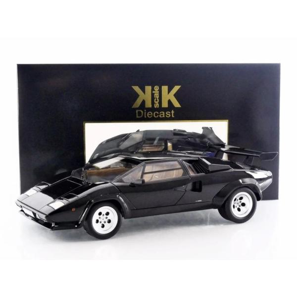 ランボルギーニ カウンタック LP 5000S QV 1985 ブラック / KK Scale 1/...