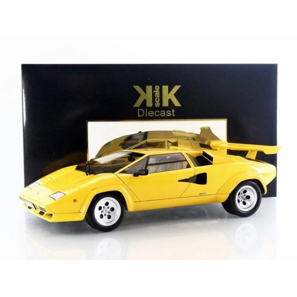 ランボルギーニ カウンタック LP 5000S QV 1985 イエロー / KK Scale 1/...