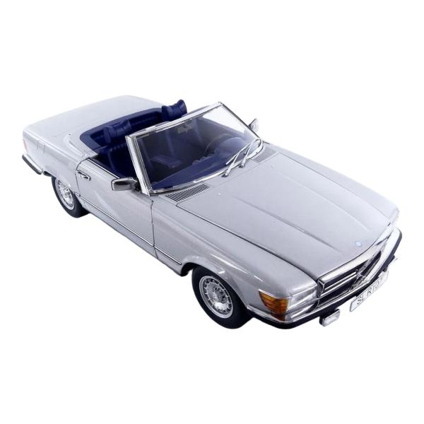 メルセデスベンツ 450 SL R107 1985 シルバー / KK Scale 1/12 ミニカ...