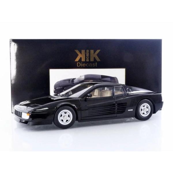 フェラーリ テスタロッサ 1986 ブラック / KK Scale 1/12 ミニカー
