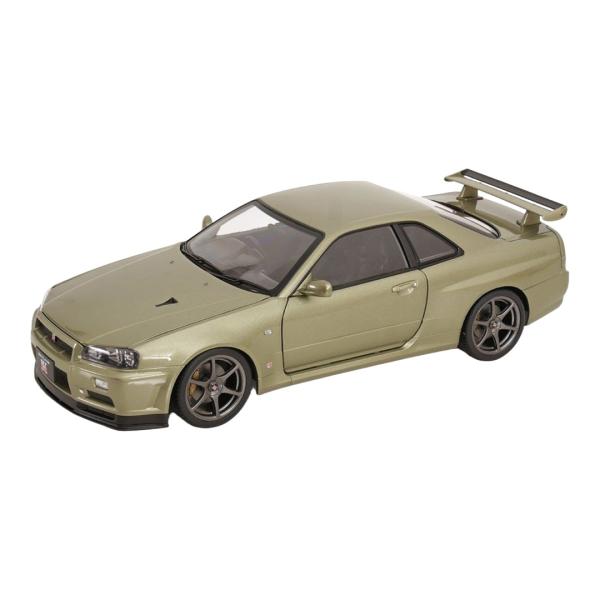【予約】 Nissan Skyline GT-R R34 V-SPEC NUR 2001 グリーンメ...