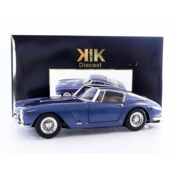 フェラーリ 250 GT SWB パッソ・コルタ 1961 ブルー / KK Scale 1/12 ...