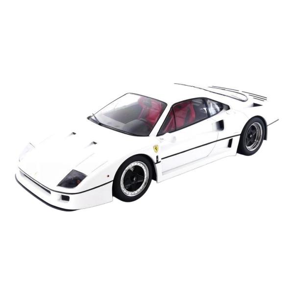 フェラーリ F40 サルタン・オブ・ブルネイ 1987 ホワイト / KK Scale 1/18 ミ...