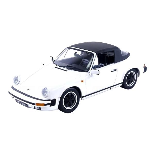 ポルシェ 911 SC カブリオレ 1983 ホワイト / KK Scale 1/18 ミニカー