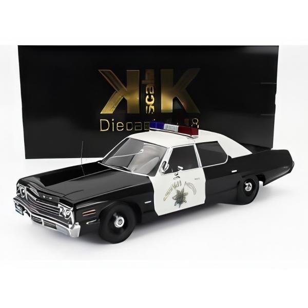 【予約】DODGE モナコ カリフォルニアハイウェイパトロール 1974 ブラック ホワイト/ KK...