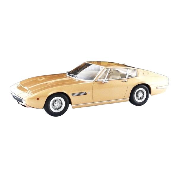 マセラティ ギブリ クーペ 1969 ゴールド / KK Scale 1/18 ミニカー