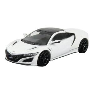 Hondaホンダ NSX 2017 ホワイト / LCD 1/64 ミニカー