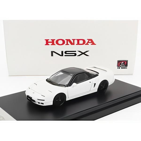 ホンダ NSX NA1 1992 ホワイト/ LCD 1/64 ミニカー