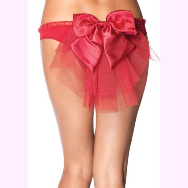 2949デカリボン付き ストレッチパンティ コスプレ衣装　パーティー ハロウィン /レッグアベニュー...