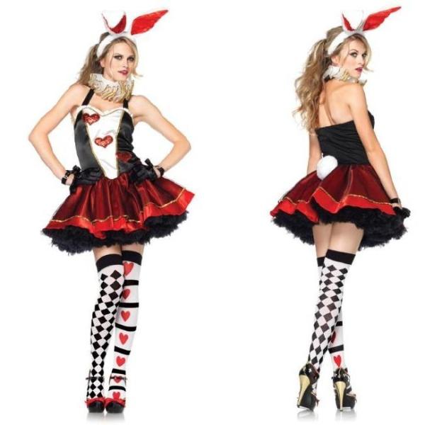 83789アリスのティーパーティーバニーコスチューム 3ピースセット 仮装コスチューム コスプレ  ...