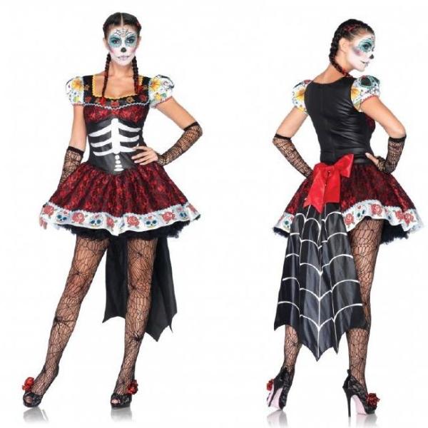 85136悪魔より怖い ?死者のレディースコスチューム　2ピースセット /LEG AVENUEレッグ...