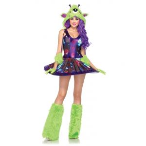 85150ひとつ目モンスターコスチューム　3ピースセット /LEG AVENUEレッグアベニュー コ...