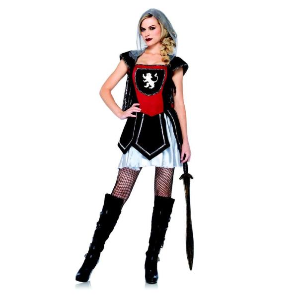 85201美しい騎士ロイヤルナイトネスコスチューム 3点セット 大人用 コスプレ衣装　/LEG AV...