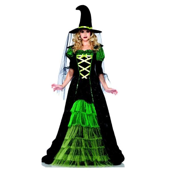 85240お話の中の魔女コスチューム 2点セット 大人用 コスプレ衣装　/LEG AVENUEレッグ...