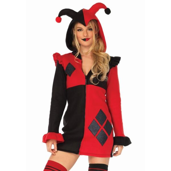 コージー　ハーレクイン　コスチューム レッグアベニューコスプレ衣装(仮装、パーティー、ハロウィン） ...