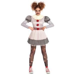 クリーピークラウン コスチューム 2点セット レッグアベニューコスプレ衣装(仮装、パーティー、ハロウ...