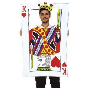 カード トランプ キング コスチューム 2点セット レッグアベニューコスプレ衣装 (仮装、パーティー...