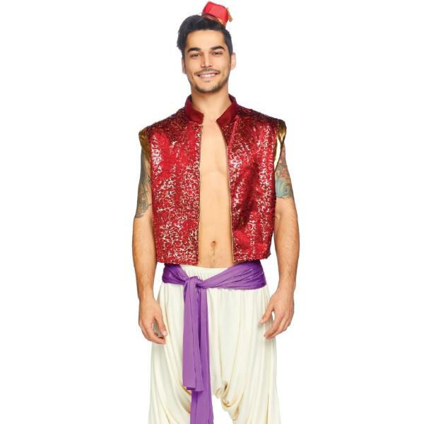 デザートプリンス 砂漠 王子 メンズ用 ハロウィンコスチューム  ３点セット 仮装