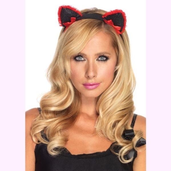 A1923小さなリボンが可愛い  キティー　カチューシャ　アクセサリー コスプレ衣装　パーティー ハ...