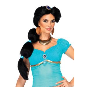 dp2675ジャスミンのウィッグ ディズニーアラジン　コスプレ小物　仮装コスチューム コスプレ /L...