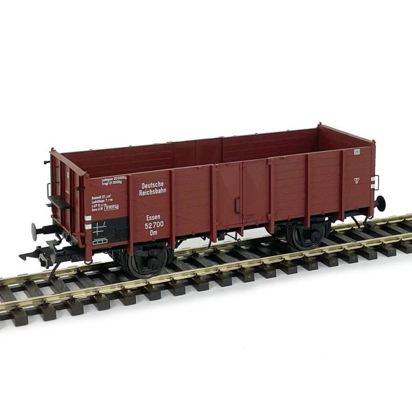 0番 鉄道模型 貨車 Lenz レンツ DRG Om12 52700 無蓋車 Era II DC