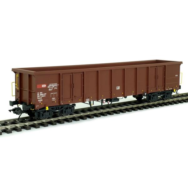 0番 鉄道模型 貨車 Lenz レンツ SBB Eanos 無蓋車 Era V DC