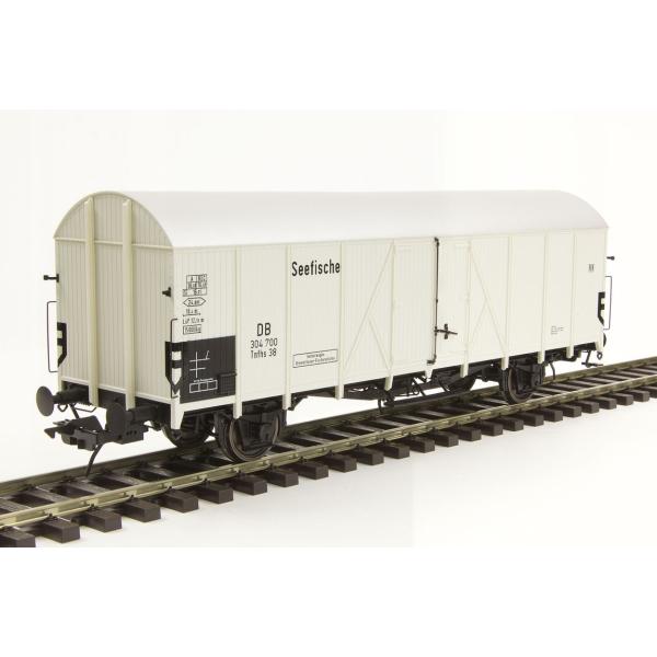 ゼロゲージ 鉄道模型 冷蔵車 Lenz レンツ DB Tnfhs38 Seefische 304 7...