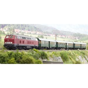 O 鉄道模型 Lenz DB Train set BR218 3 4-axle conversion cars DC DCC