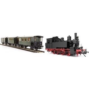 ゼロゲージ 車両セット レンツ Lenz DRG BR 98.8 3 local carriages Era II B Stock DCC DC