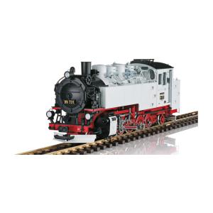 Gゲージ 鉄道模型 蒸気機関車 LGB エルジービー SOEG VII K 99 731 light grey photo paint DC mfx