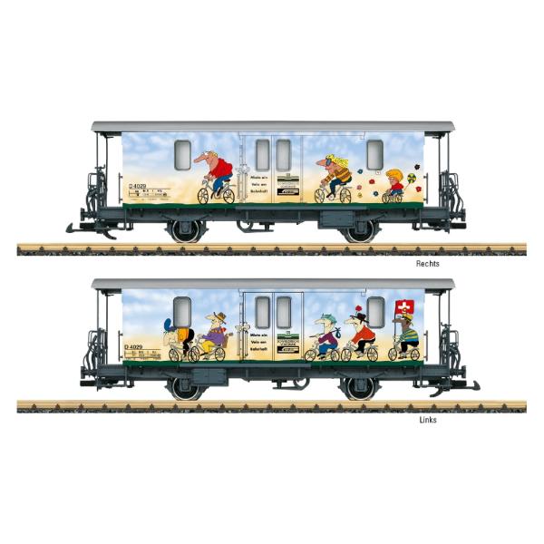 LGB 34555Type D2 Gゲージ 客車DCRhB 外国鉄道模型