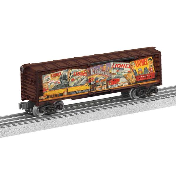 Lionel Oゲージ 鋼鉄製有蓋車 3線式 アンジェラ・トロッタ・トーマス Well-Stocke...