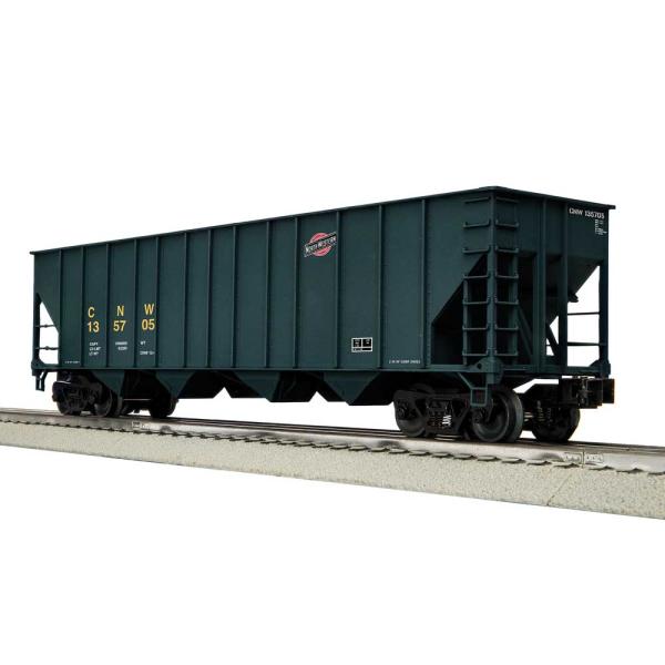 Lionel Oゲージ シカゴ＆ノースウェスタン鉄道 100トン 4ベイ ホッパー車 3両セットB ...