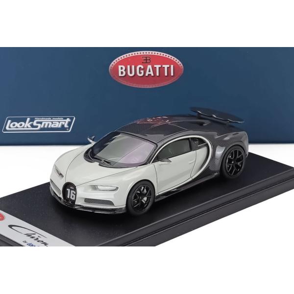 BUGATTI CHIRON SPORT N 16 ウィングアップ 2019 カーボン 2トーン グ...