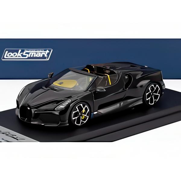 BUGATTI MISTRAL W16 2023 ブラック/ LOOKSMART 1/43 ミニカー