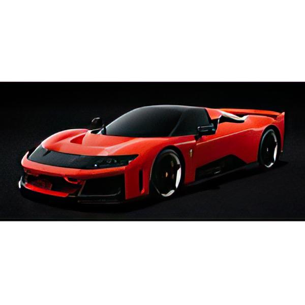 【予約】FERRARI F80 2024 ロッソスクーデリア LOOKSMART 1/43