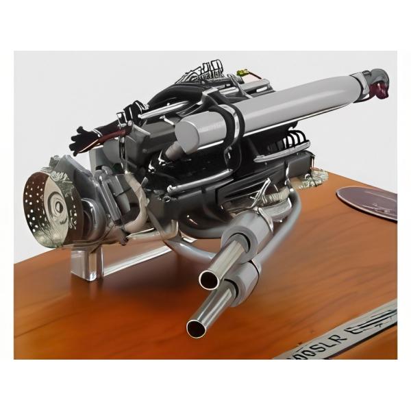 MERCEDES BENZ 300SL エンジンモデル 1955 ディスプレイケース付 シルバー/ ...