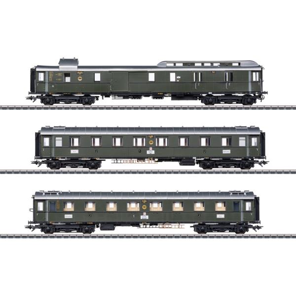 HOゲージ 鉄道模型 客車 Maerklin メルクリン DRG 客車セット 3両 Era II A...