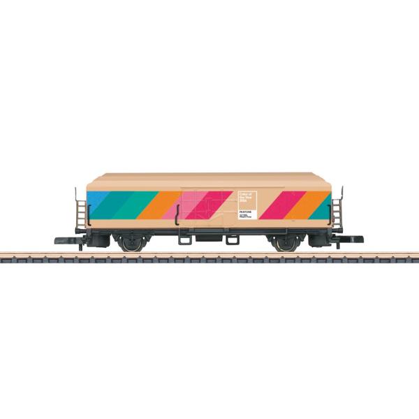 Zゲージ 鉄道模型 貨車 Maerklin メルクリン 有蓋車 Pantone Color of T...