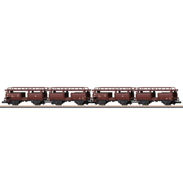 Zゲージ 鉄道模型 貨車 Maerklin メルクリン DB 車運車 2両セット Era IV DC