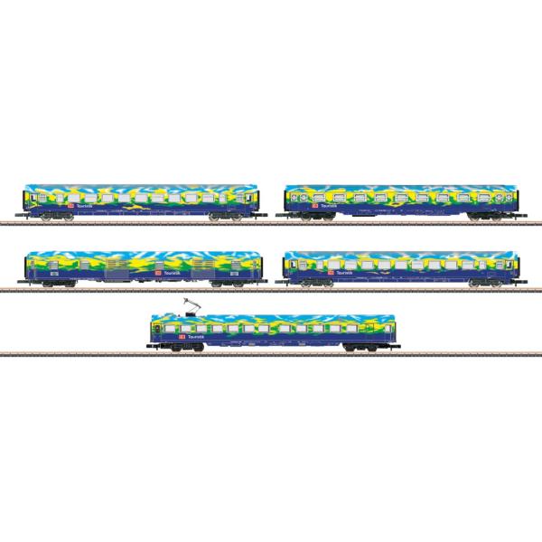 Zゲージ 鉄道模型 客車 Maerklin DBAG Touristikzug 5両セット Era ...