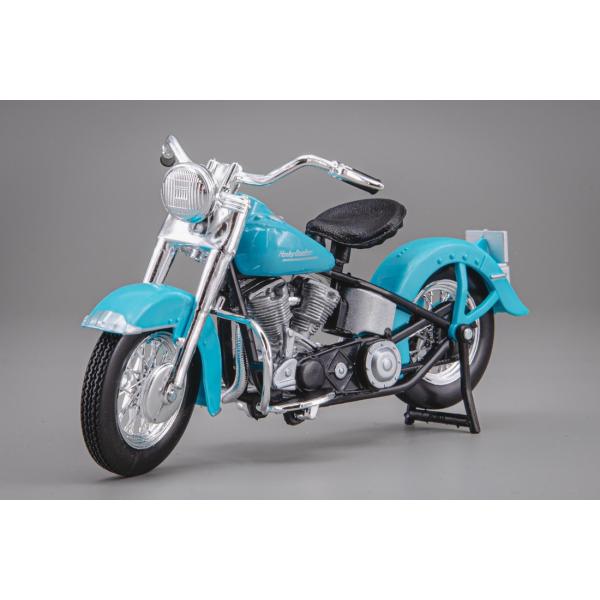 1953 Harley Davidson 74FL Hydra Glide Light Blue M...