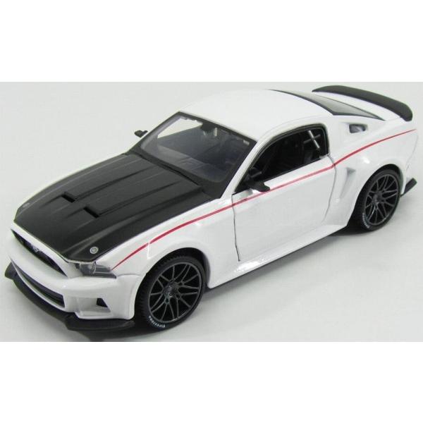 FORD USA マスタング クーペ ストリートレーサー 2014 ホワイト ブラック/ MAIST...