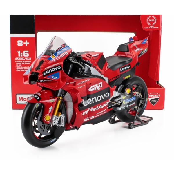 2024 Ducati Desmosedici GP24 #1 MotoGP Bagnaia Mai...
