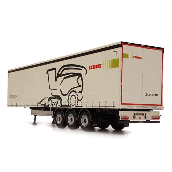 【予約】1月 Pacton カーテンサイダートレーラー Claas デザイン MARGEMODELS...