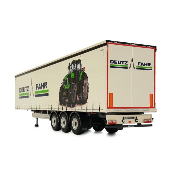 【予約】1月 Pacton カーテンサイダートレーラー Deutz デザイン MARGEMODELS...