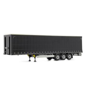 【予約】1月 Pacton カーテンサイダートレーラー フルブラック MARGEMODELS 1/3...