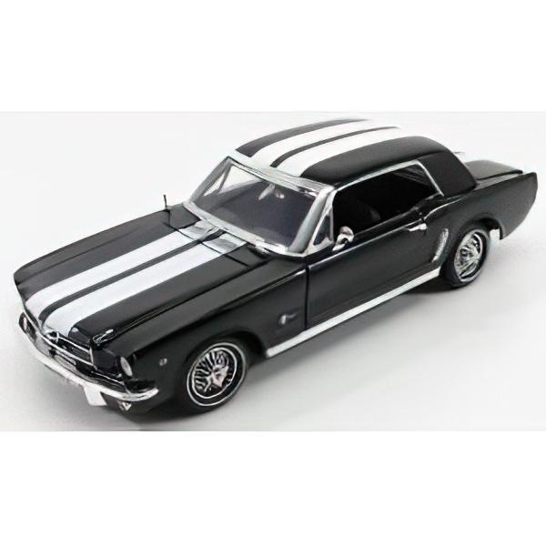 FORD USA  MUSTANG 1/2 HARD-TOP 1964 - BLACK WHITE/...